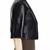 Women’s real soft lambskin leather jacket black-short jacket