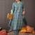 Women Ethnic Motifs Printed Regular Sequinned Pure Cotton Kurta with Trousers & With Dupatta
