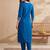 Women Ethnic Motifs Embroidered Regular Thread Work Kurta with Trousers