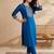 Women Ethnic Motifs Embroidered Regular Thread Work Kurta with Trousers