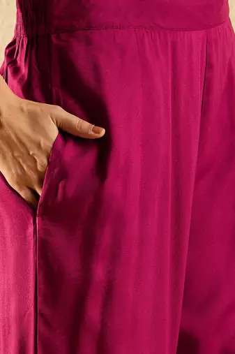 Women Ethnic Motifs Embroidered Regular Mirror Work Kurta with Trousers & With Dupatta