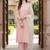 Women Regular Thread Work Kurta with Trousers & With Dupatta