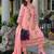 Women Floral Embroidered Regular Sequinned Pure Cotton Kurta with Trousers & With Dupatta