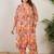 Plus Size Paisley Printed Panelled Pure Cotton Kurta with Trousers