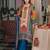 Women Ethnic Motifs Printed Regular Mirror Work Kurta with Palazzos & With Dupatta