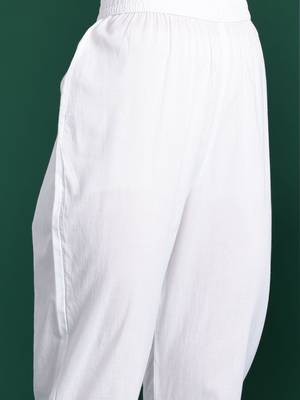 Floral Printed Pure Cotton Kurta with Trousers & Dupatta 3