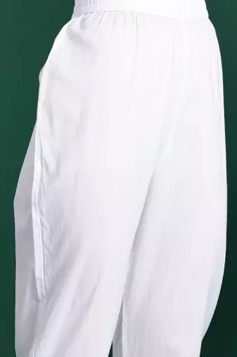 Floral Printed Pure Cotton Kurta with Trousers & Dupatta