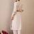Women Floral Embroidered Regular Thread Work Pure Cotton Kurta with Trousers
