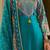 Ethnic Motifs Embroidered V-Neck Thread Work Kurta With Trousers & Dupatta