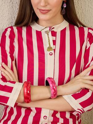 Printed Pure Cotton Kurta with Trousers 3