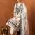 Women Floral Embroidered Regular Thread Work Pure Cotton Kurta with Trousers & With Dupatta