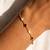Elegant 925 Sterling Silver Bracelet with Deep Blue Stones and Sparkling Accents for Women’s Everyday Wear