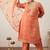 Plus Size Ethnic Motifs Embroidered Regular Kurta with Trousers & With Dupatta