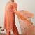 Plus Size Ethnic Motifs Embroidered Regular Kurta with Trousers & With Dupatta