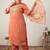 Plus Size Ethnic Motifs Embroidered Regular Kurta with Trousers & With Dupatta