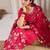 Floral Printed Pure Cotton A-Line Kurta With Trousers & Dupatta