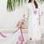 Floral Embroidered Thread Work Pure Cotton Kurta With Trousers & Dupatta