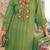 Floral Embroidered Thread Work Pure Cotton Kurta with Trousers & With Dupatta