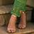 Floral Embroidered Thread Work Pure Cotton Kurta with Trousers & With Dupatta