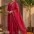 Women Ethnic Motifs Embroidered Regular Mirror Work Kurta with Trousers & With Dupatta