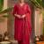 Women Ethnic Motifs Embroidered Regular Mirror Work Kurta with Trousers & With Dupatta