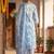 Women Floral Printed Regular Thread Work Pure Cotton Kurta with Trousers & With Dupatta