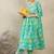 Floral Printed Regular Pure Cotton A-Line Kurta With Trousers