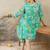 Floral Printed Regular Pure Cotton A-Line Kurta With Trousers