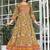 Reyon mustrad anarkali gown