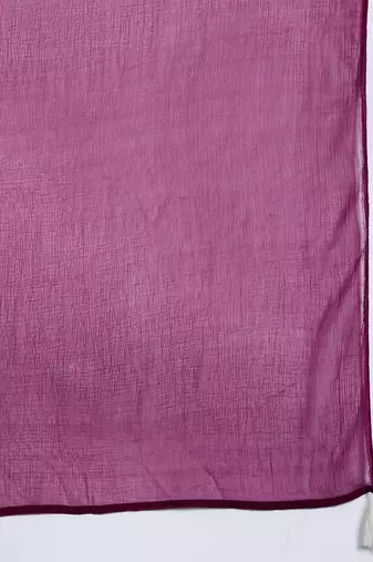 Embroidered Mirror Work Kurta With Trousers & Dupatta