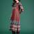 Women Striped Regular Mirror Work Pure Cotton Kurta with Trousers & With Dupatta