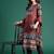 Women Striped Regular Mirror Work Pure Cotton Kurta with Trousers & With Dupatta