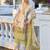 Floral Embroidered Regular Thread Work Kurta With Trouser & Dupatta