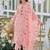 Women Floral Embroidered Regular Thread Work Pure Cotton Kurta with Trousers & With Dupatta