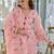 Women Floral Embroidered Regular Thread Work Pure Cotton Kurta with Trousers & With Dupatta