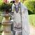 Ethnic Motifs Embroidered Pure Cotton Kurta with Trousers & Dupatta