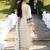 Ethnic Motifs Embroidered Pure Cotton Kurta with Trousers & Dupatta