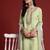 Women Floral Embroidered Regular Thread Work Pure Cotton Kurta with Trousers & With Dupatta