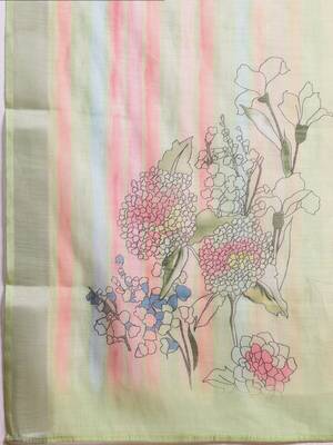 Women Floral Embroidered Regular Thread Work Pure Cotton Kurta with Trousers & With Dupatta 4