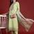 Women Floral Embroidered Regular Thread Work Pure Cotton Kurta with Trousers & With Dupatta