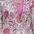 Floral Printed Square Neck Pure Cotton Straight Kurta With Trousers & Dupatta