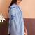 Women Floral Printed Regular Patchwork Linen Kurta with Trousers & With Dupatta