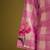Floral Printed Sweetheart Neck Stone Work Linen Kurta With Trouser & Dupattta