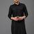 Black cotton pathani