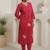 Women Ethnic Motifs Printed Pure Cotton Kurta with Trouser