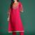 Ethnic Motifs Embroidered Regular Kurta with Trousers