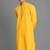Yellow cotton kurta pant