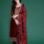 Ethnic Motifs Embroidered Sequinned Kurta with Trousers & Dupatta