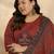 Plus Size Motifs Printed Regular Pure Cotton Kurta with Trousers & With Dupatta