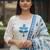 Women Ethnic Motifs Printed Regular Thread Work Pure Cotton Kurta with Trousers & With Dupatta